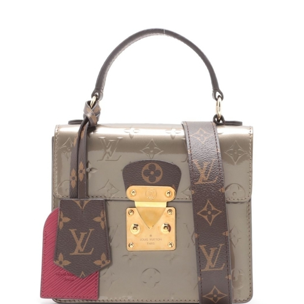 Authentic Louis Vuitton Vernis Spring shoulder bag